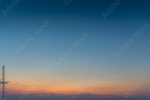 Sunset sky background. © Hide_Studio