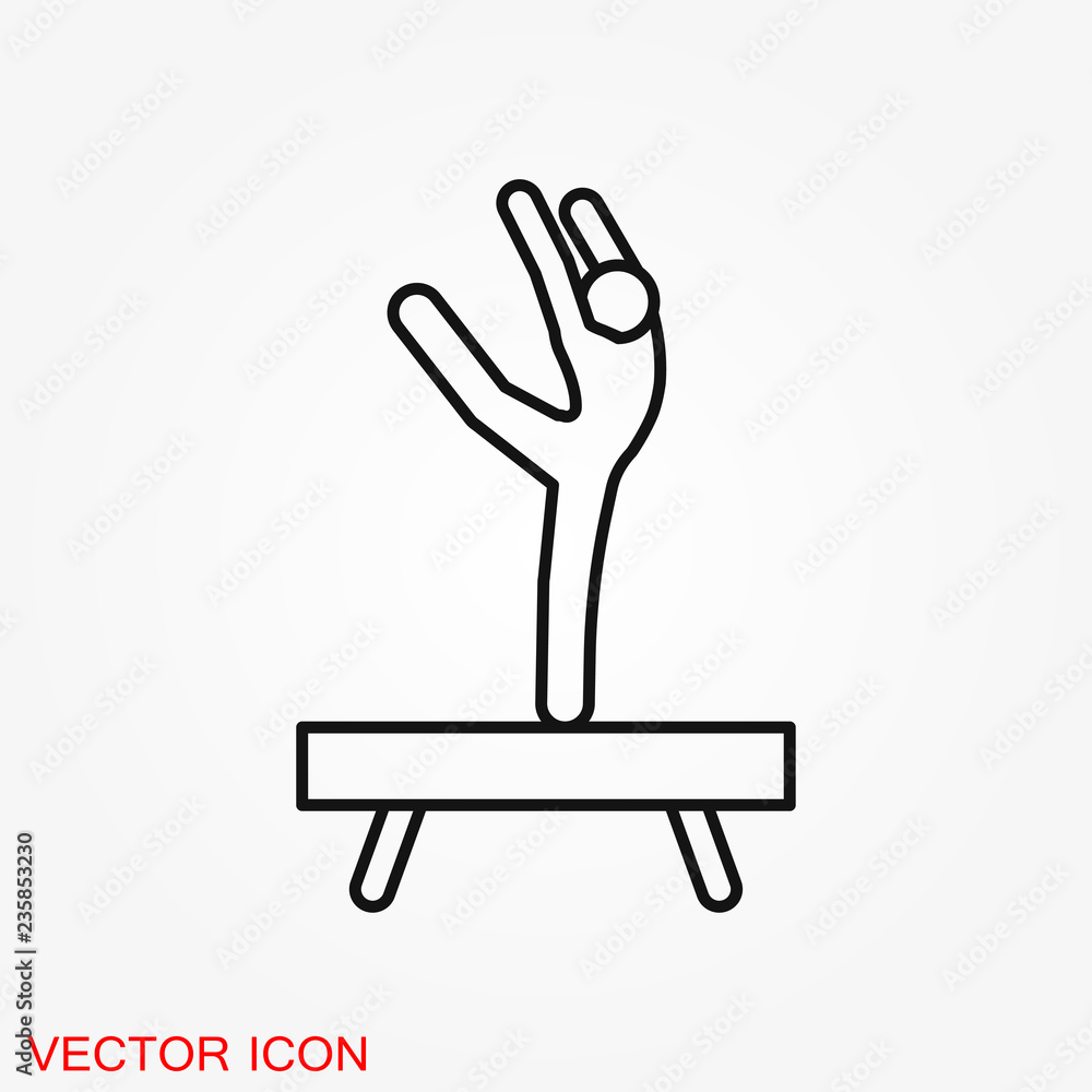 Athlete icon isolated on background vector illustration Athlete icon isolated on background vector illustration
