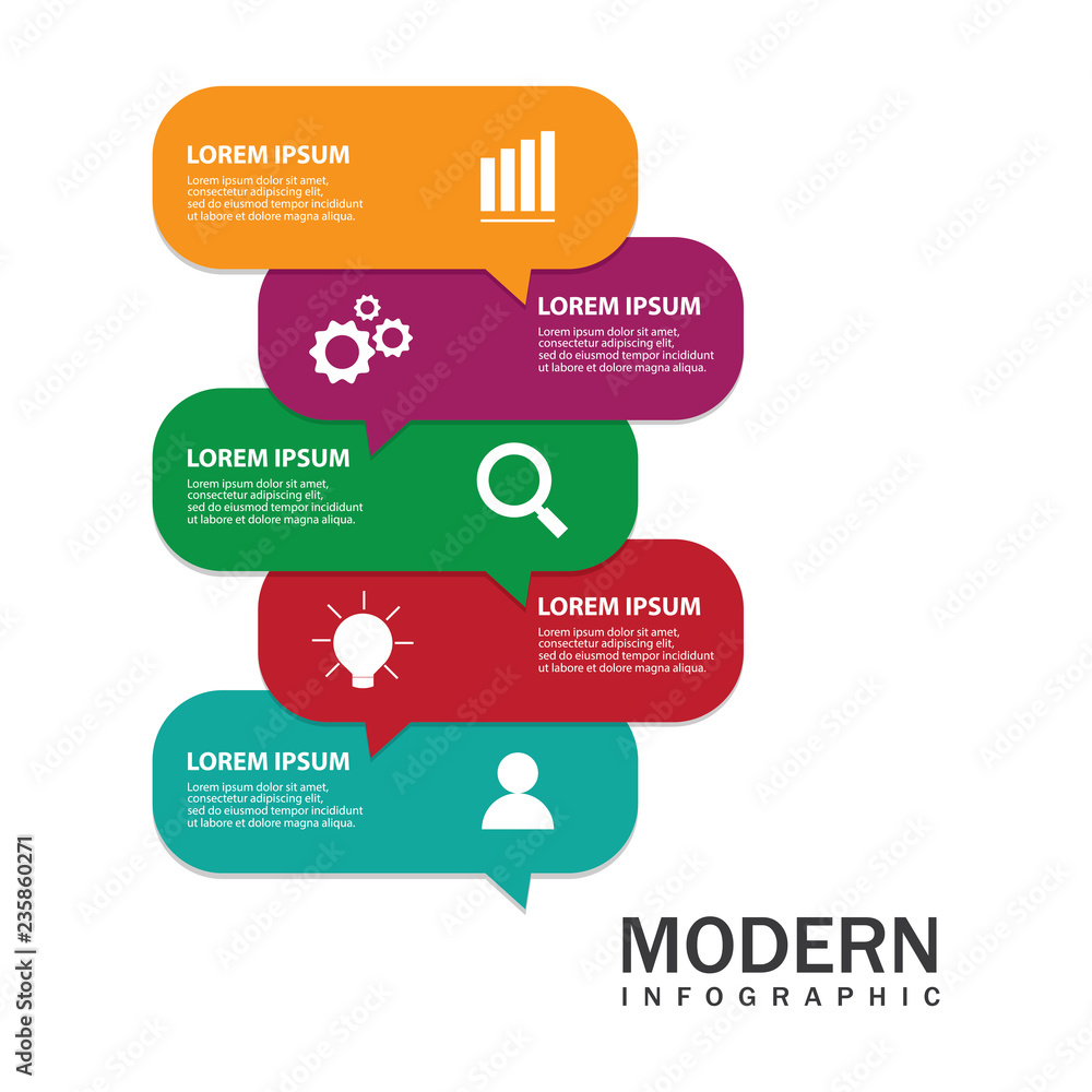 Modern infographic Modern infographic