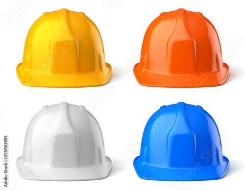 Casques de chantier vectoriels 16