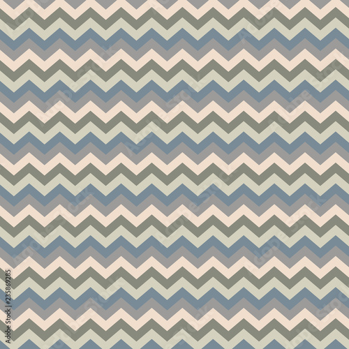 Zigzag pattern. Geometric background flat style illustration. Texture for print, banner, web, flyer, cloth, textile. 