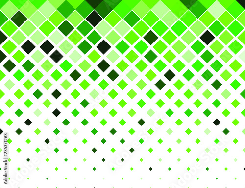 Fade abstract geometric random green color background