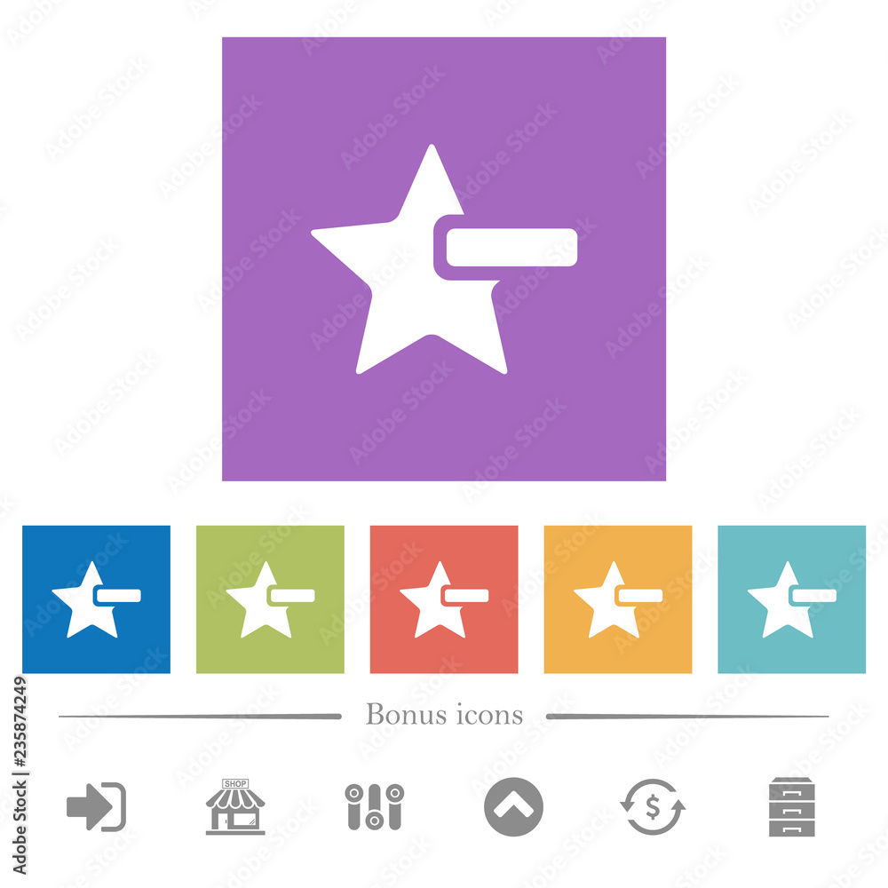Remove star flat white icons in square backgrounds Remove star flat white icons in square backgrounds