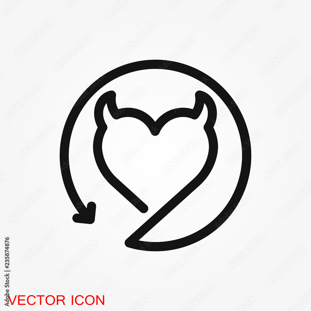 Erotic vector icon for adult only content, flat illustration Erotic vector icon for adult only content, flat illustration
