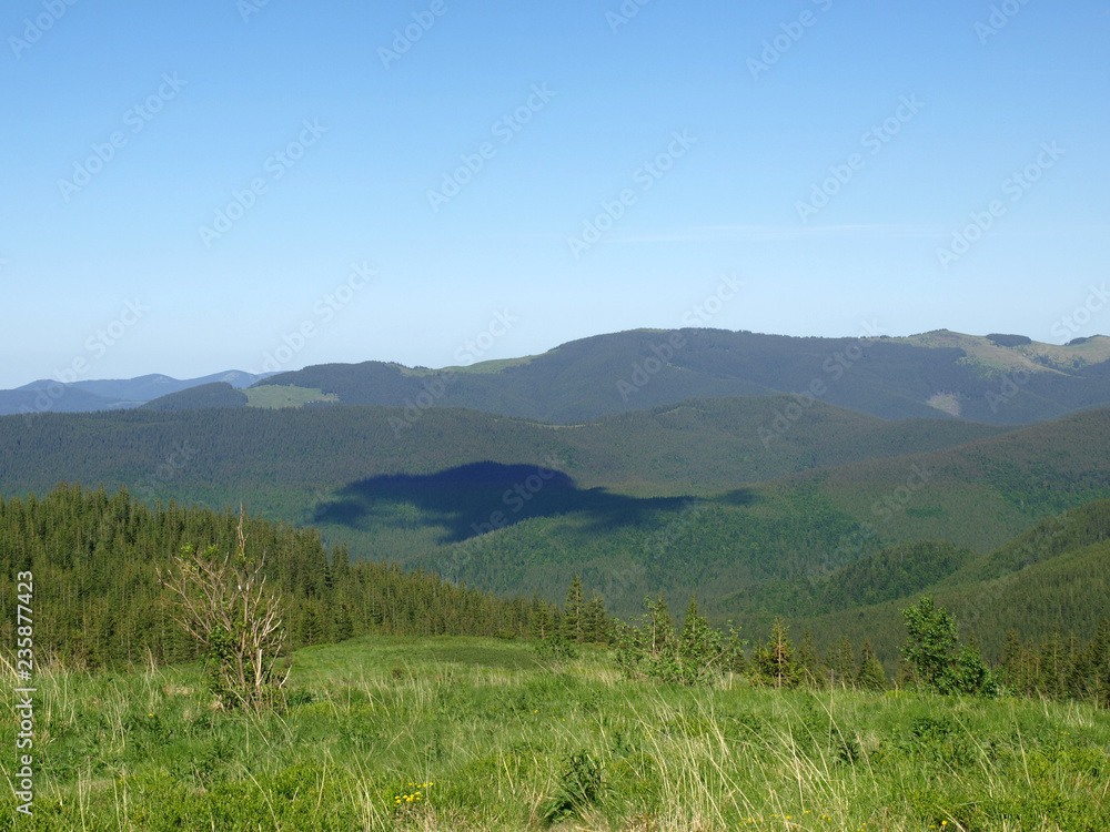 Fototapeta premium Carpathian mountains, Ukraine