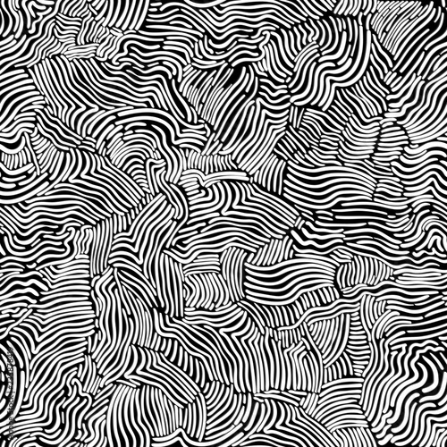 Abstract scribble Hand draw...
