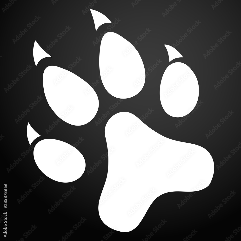Paw Prints. Logo. EPS10 Paw Prints. Logo. EPS10