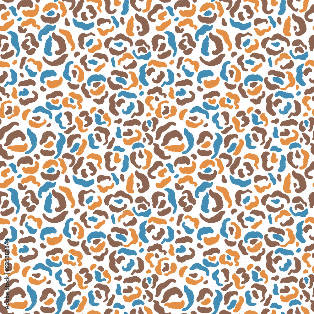 Seamless abstract pattern art. Texture with Hand Painted Crossing Brush Strokes for Print. Animal fur texture background. Modern graphics. Seamless abstract pattern art. Texture with Hand Painted Crossing Brush Strokes for Print. Animal fur texture background. Modern graphics.