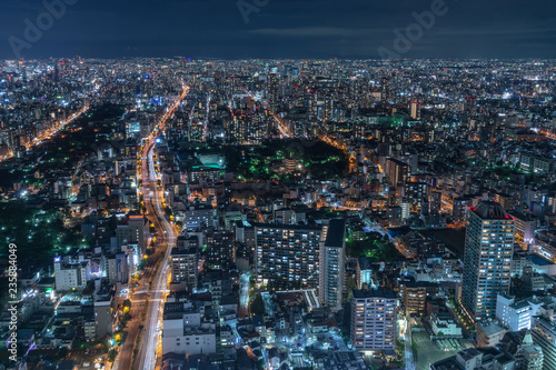 美しい大阪の夜景 © mtaira