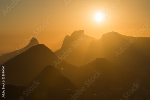 sunset in mountains © Anton Rostovsky