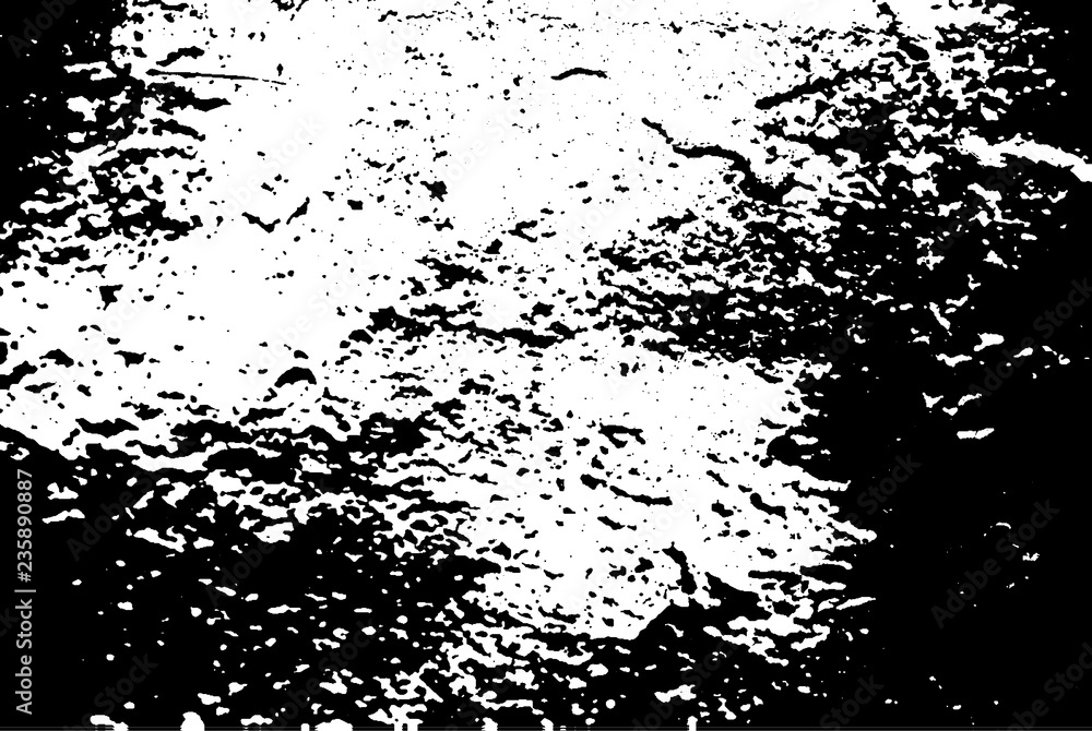 Naklejka premium Old Grunge Weathered Black And White Texture