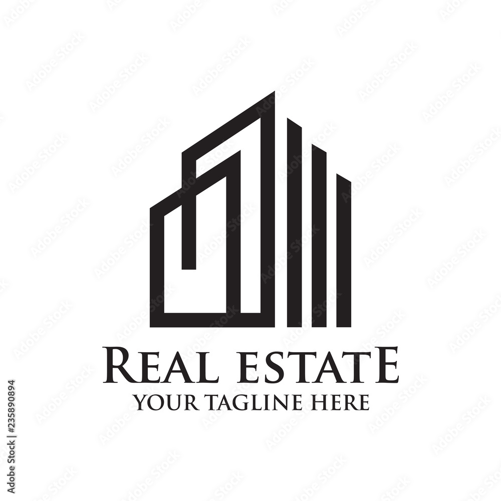 Real Estate Logo Design Vector EPS 10 Real Estate Logo Design Vector EPS 10