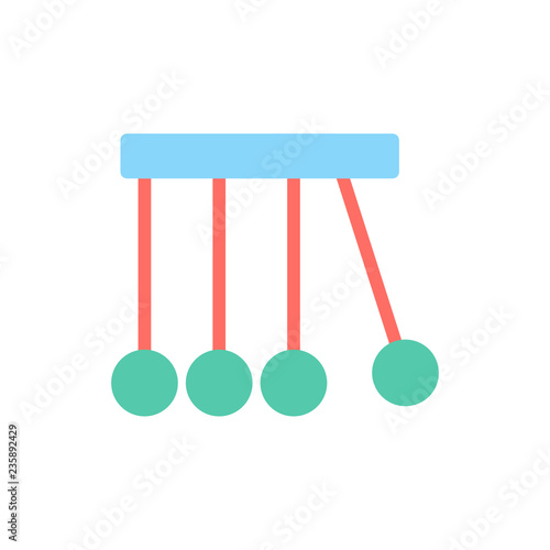 kinetic icon vector flat style
