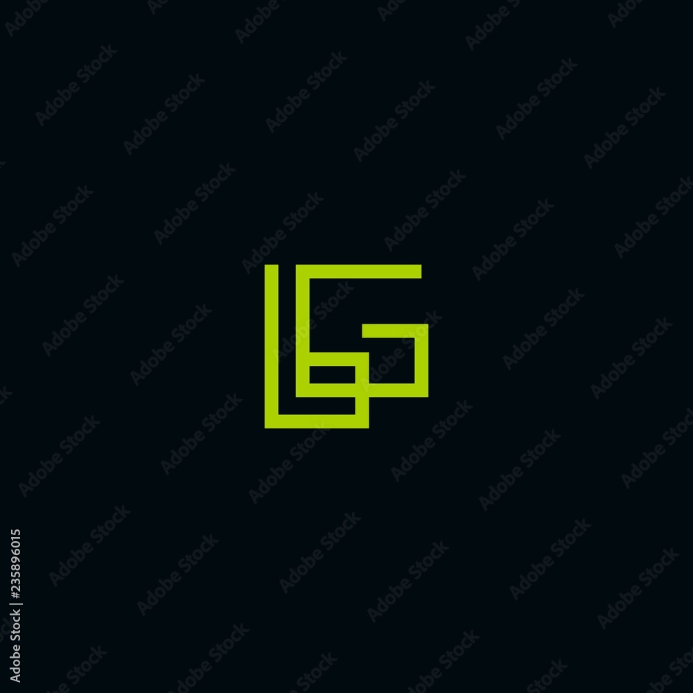 Letter G Outline Monogram Creative Abstract Icon Logo Design Template Element Vector Letter G Outline Monogram Creative Abstract Icon Logo Design Template Element Vector