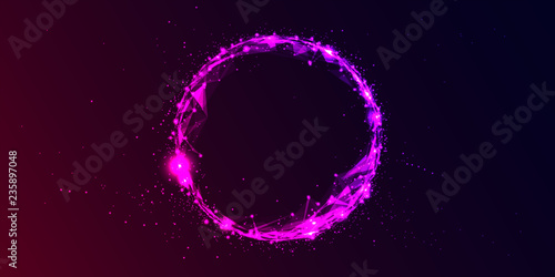Circle Flash Purple