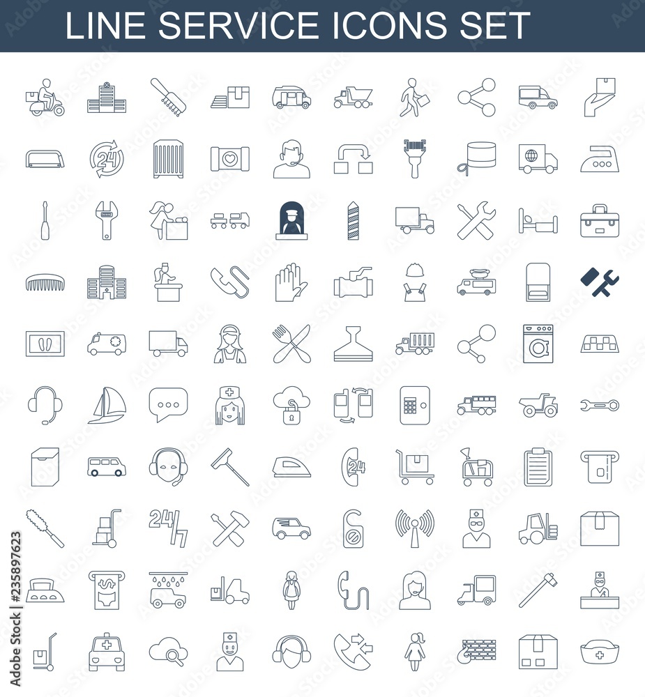 service icons service icons