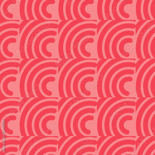 Trendy seamless pattern designs. Vector geometric background. Bright colors and simple shapes. Mosaic texture. Can be used for wallpaper, textile, invitation card, wrapping, web page background.
