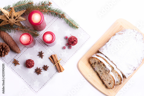 Der Stollen, Weihnachtsgebäck photo