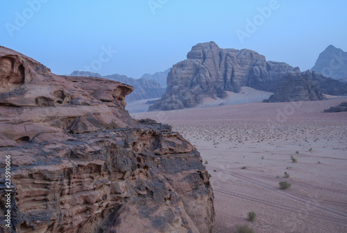 Wadi Rum desert landscape - Jordan