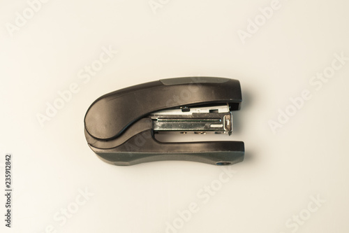 Black isolated stapler 