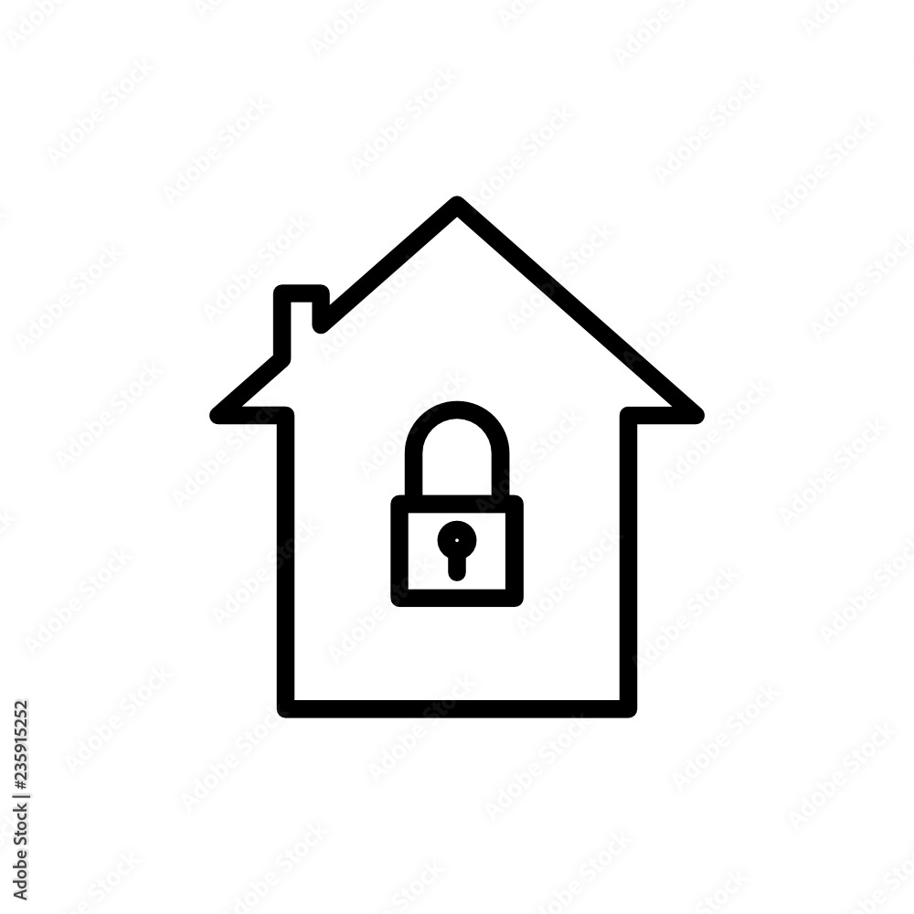 home security icon vector design home security icon vector design