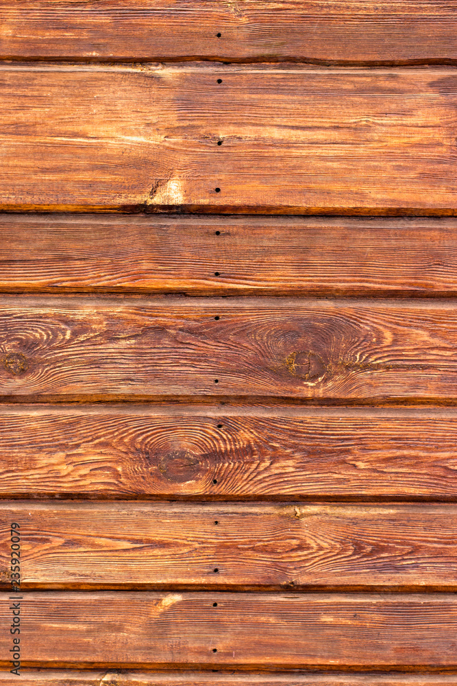 Fototapeta premium wood brown grain texture, top view of wooden table wood wall background