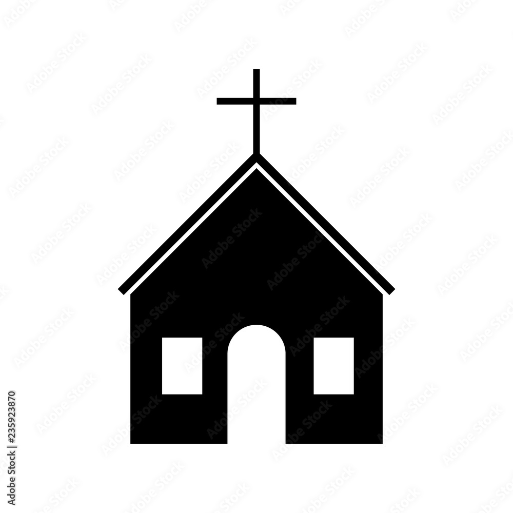 The Church is an icon, a logo on a white background