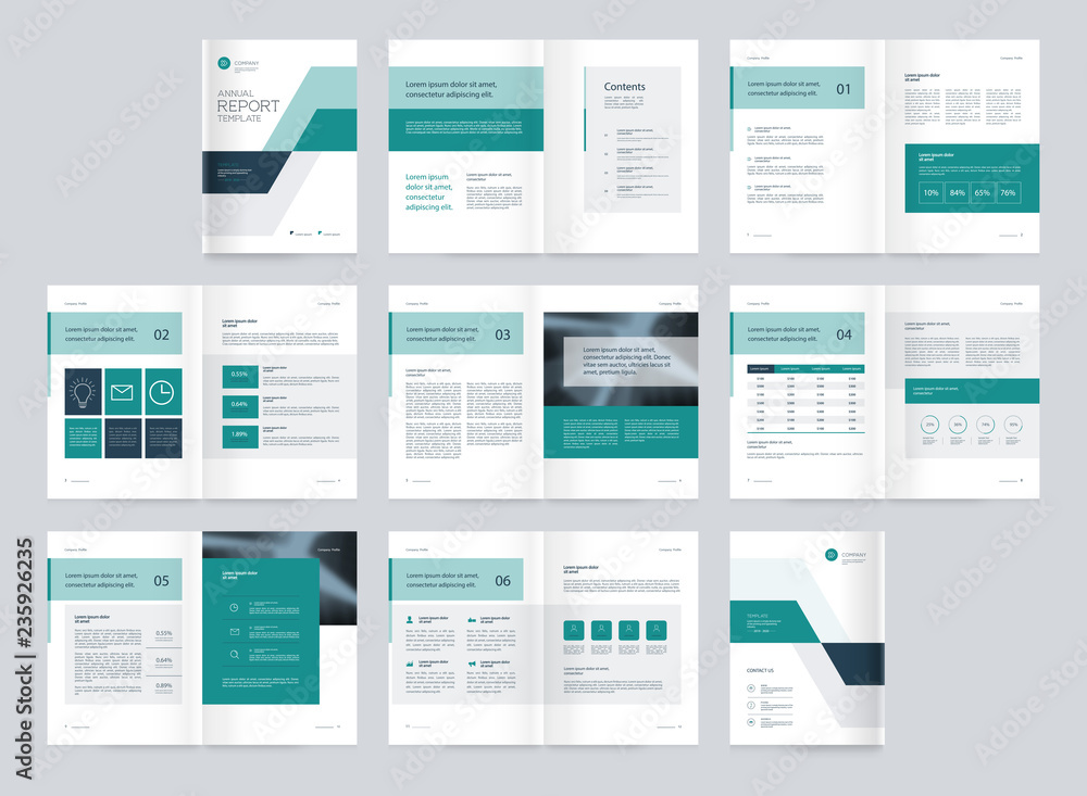 template layout design with cover page for company profile ,annual report , brochures, flyers, presentations, leaflet, magazine,book . and vector a4 scale size for editable.