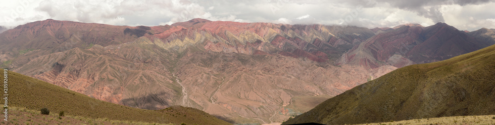 Cerro 14 colores Hornocal in Humahuaca, Salta, Argentine