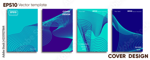 Creative colored cover. Cover design.