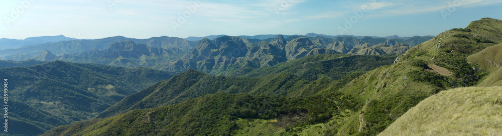 Mountains where condors live, Samaipata, Florida Province of the Santa Cruz Department in Bolivia