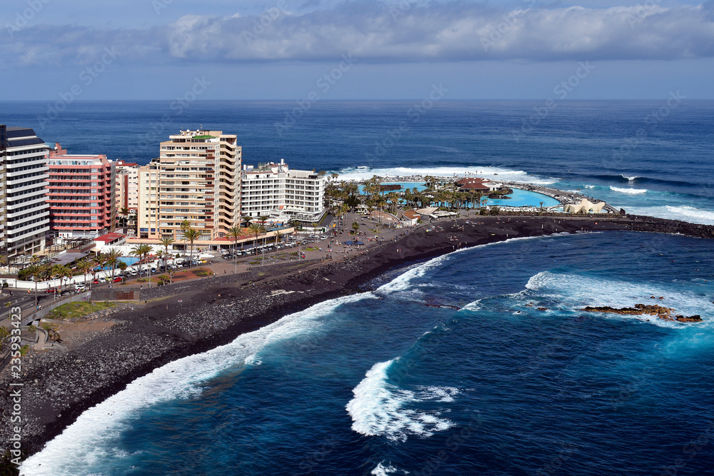 Spain, Canary Islands, Tenerife, Puerto de la Cruz Spain, Canary Islands, Tenerife, Puerto de la Cruz