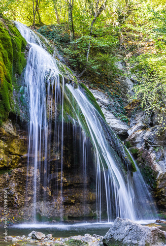 Djur-djur waterfall is located on the Ulu-Uzen river in the Crimea