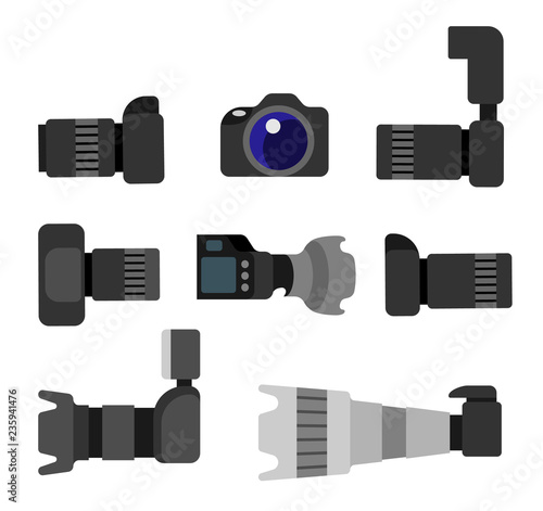 Set High Resolution Action Cameras, Removable Lens