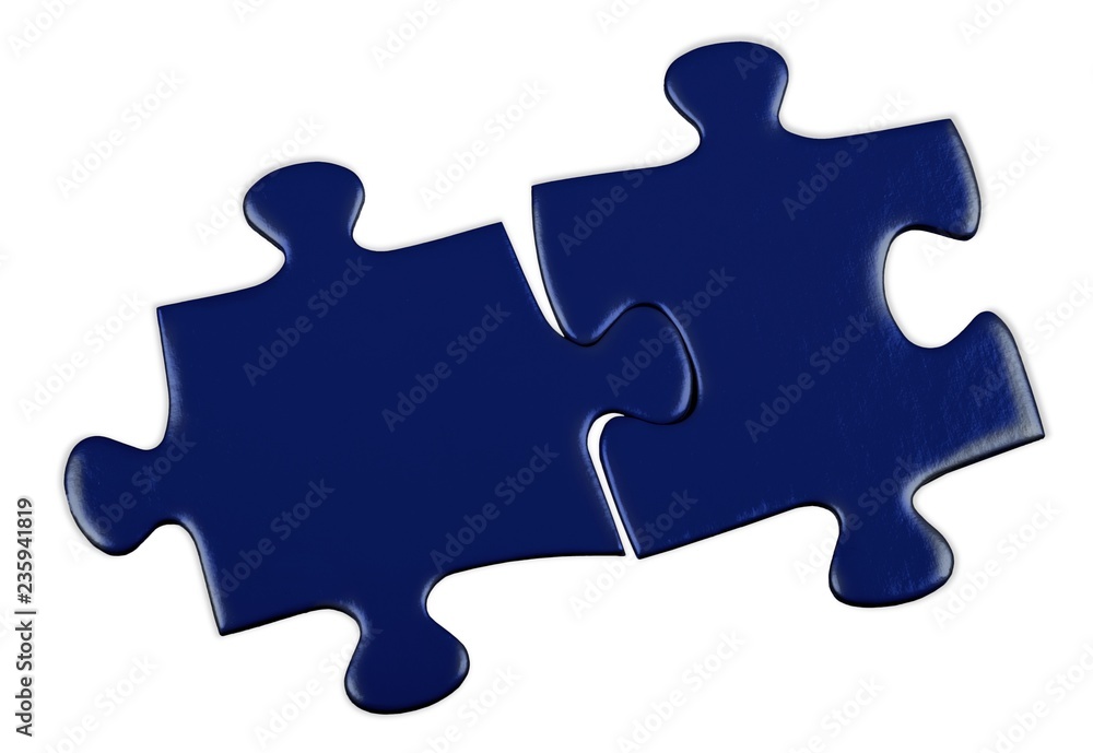 Obraz premium Wrong Puzzle Pieces