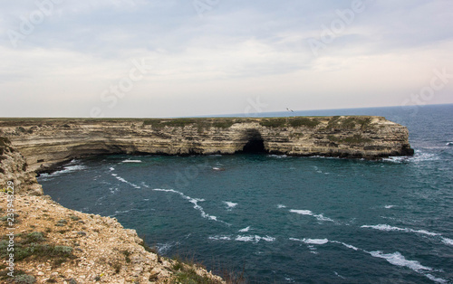 The Black Sea coast, Cape Tarkhankut, Crimea