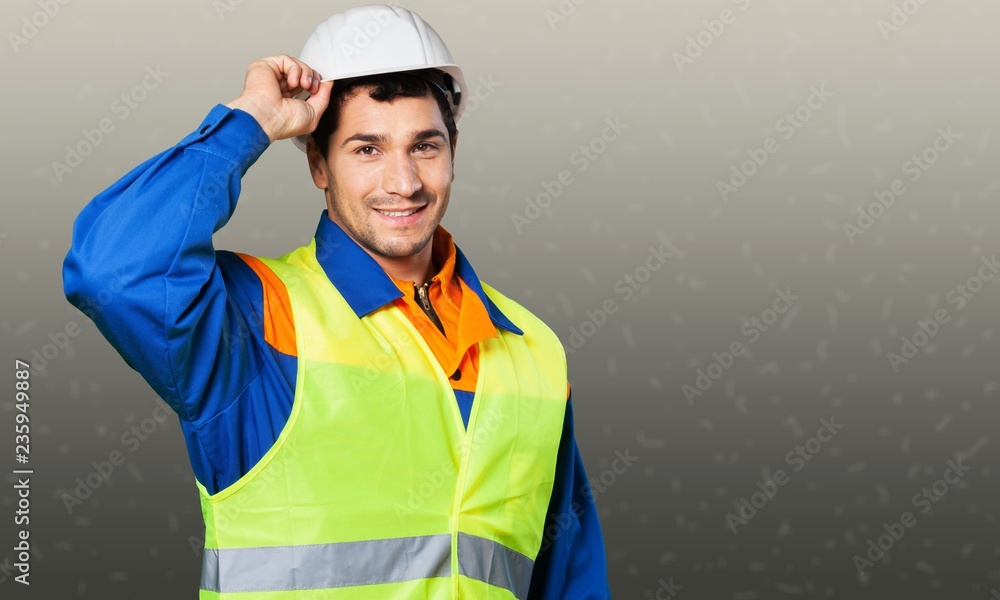Man builder bricklayer brickwork builder building business Man builder bricklayer brickwork builder building business