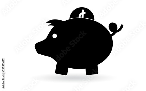 Piggy bank - saving money