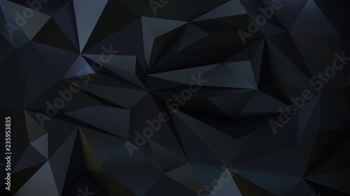 Geometric dark 3d background