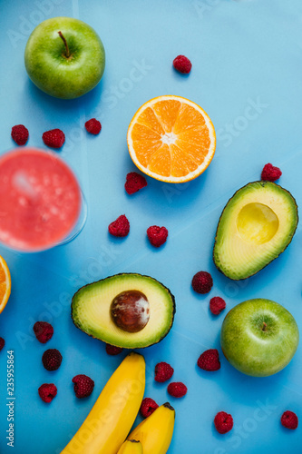 Fototapeta Naklejka Na Ścianę i Meble -  Fresh Fruit For Smoothies