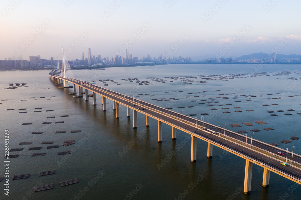 Obraz premium Shenzhen Bay Bridge