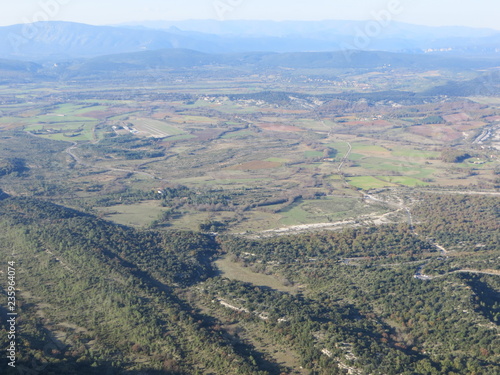 aerial view of fields © Ofir