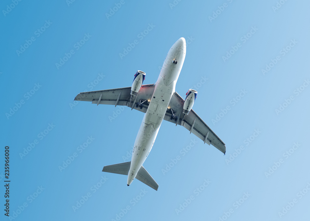 Airplane, low angle Airplane, low angle