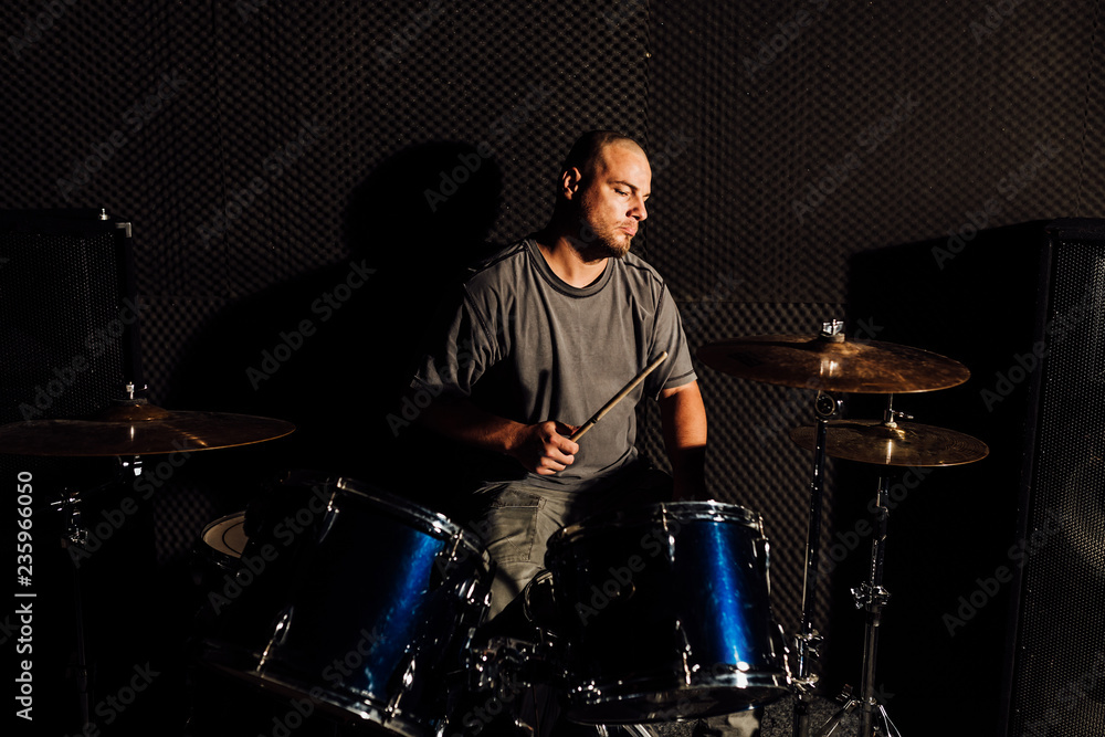 Obraz premium Drummer
