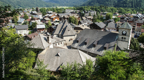 Dächer von Samoens