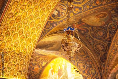 Ceiling of the hall of the ...