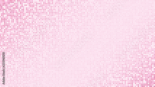 Abstract light pink glittering dotted horizontal background. Pop art retro shiny girlish texture for wallpaper, banner or presentation design