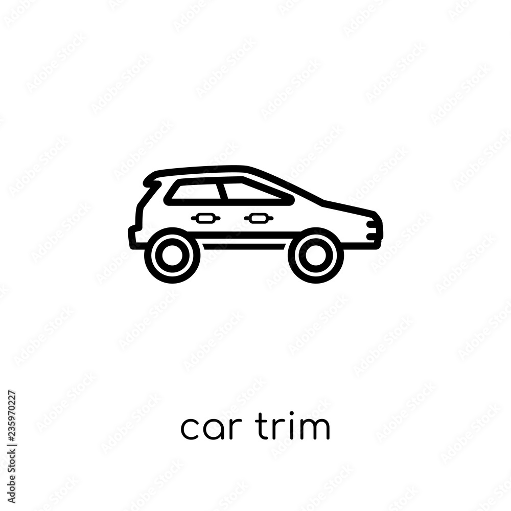 car trim icon from Car parts collection.
