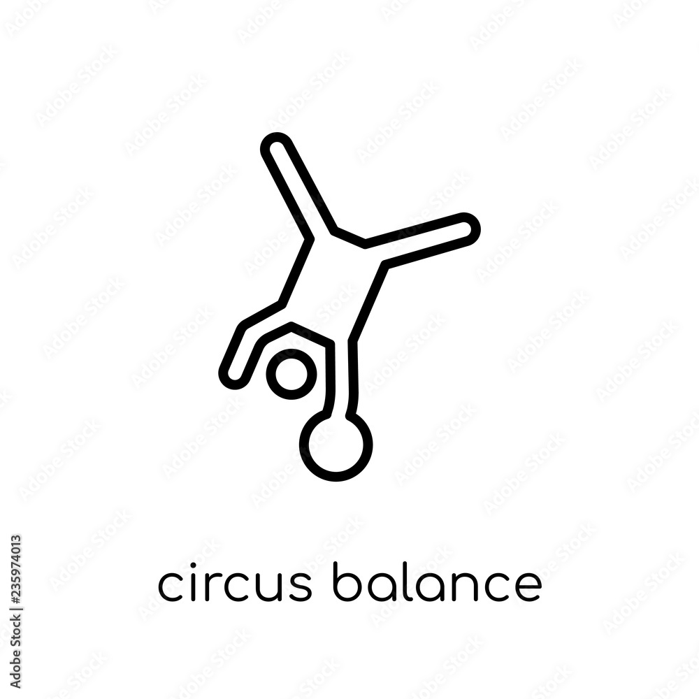 Circus balance icon from Circus collection. Circus balance icon from Circus collection.