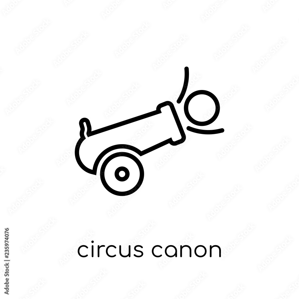 Circus Canon icon from Circus collection. Circus Canon icon from Circus collection.